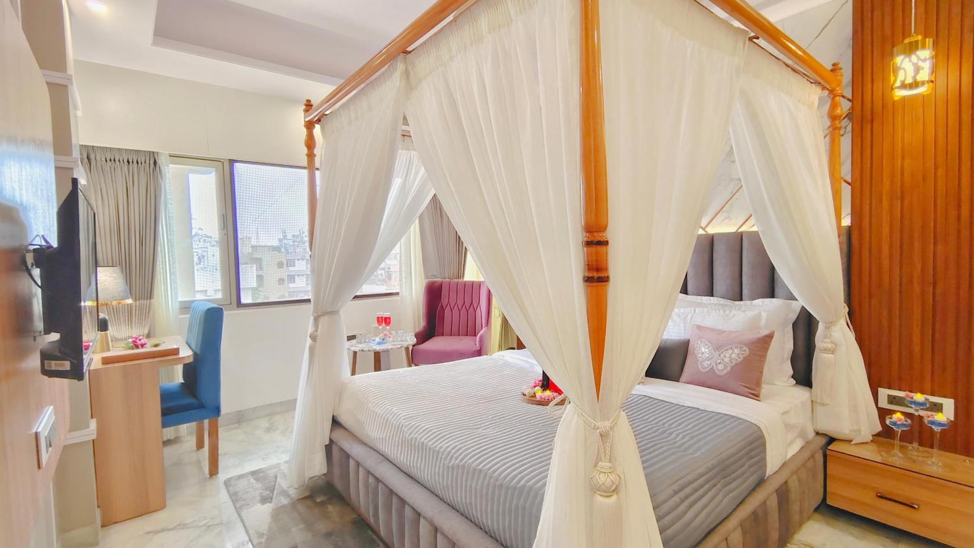 Sarang Palace - A Luxury Boutique Hotel Dźajpur Zewnętrze zdjęcie